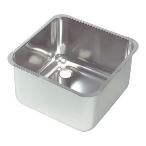 EMGA Inlas spoelbak rvs 40x40x30cm