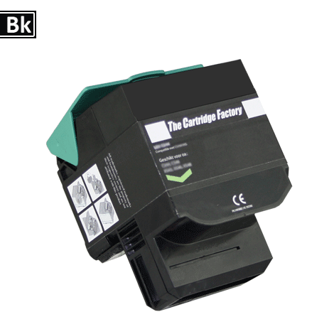 Huismerk toner - Lexmark 702HK (70C2HK0) compatibel, zwart