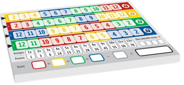 quiz, scorecard, board, tiles, numbers