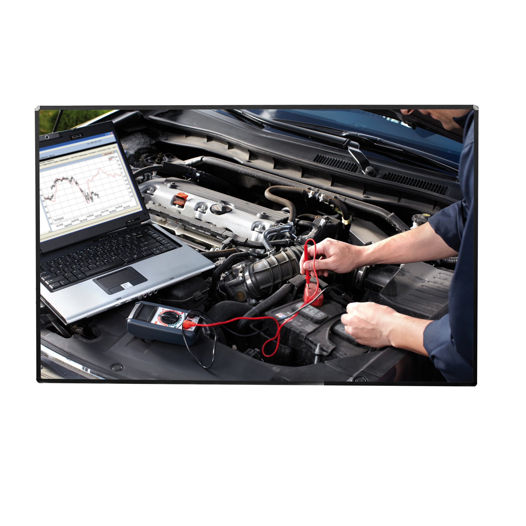 Projectiescherm voor wandmontage, serie PWS