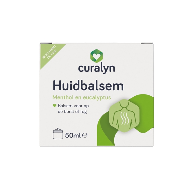 huidbalsem, menthol, eucalyptus, 50ml, huid