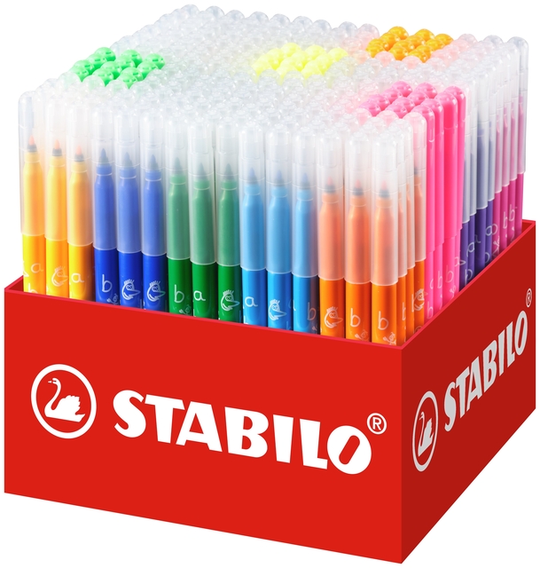 marker, stabilo, set, multi color, highlighter