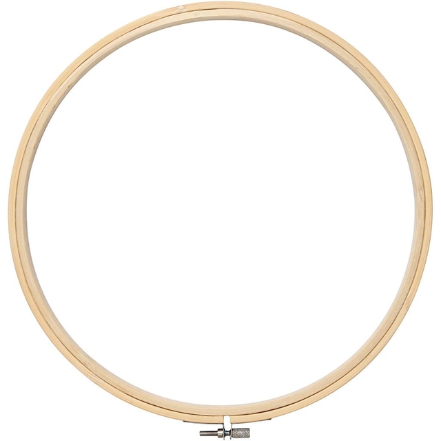 hoop ring, wooden ring, embroidering ring, circular frame, adjustable screw