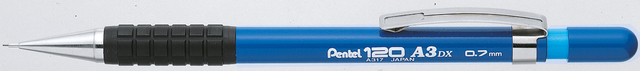 Vulpotlood Pentel A317 HB 0.7mm blauw