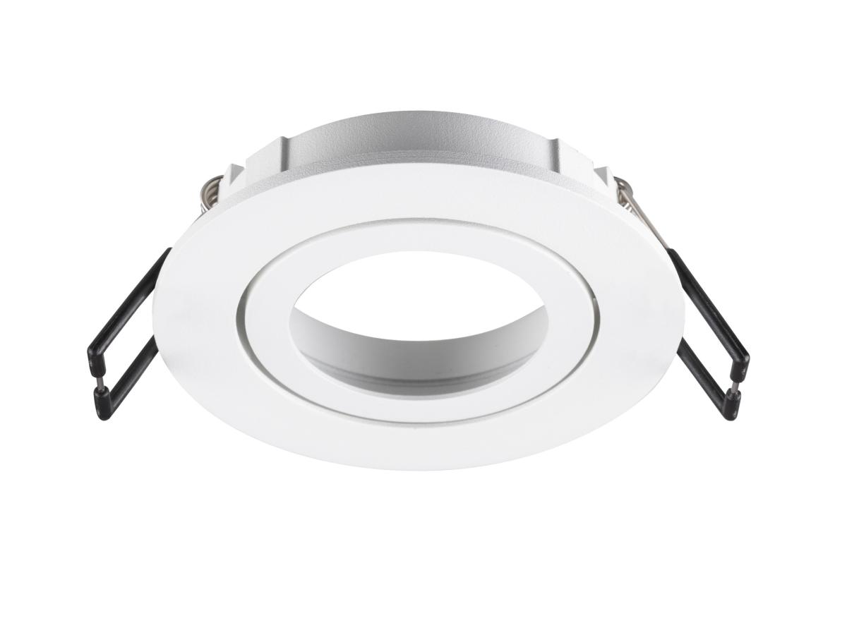 inbouwspot, downlight, ringvormig, wisselbare beugel, wit