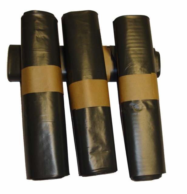 Afvalzak Powersterko Recy 50_20x110cm Grijs T50 ds 10x15st