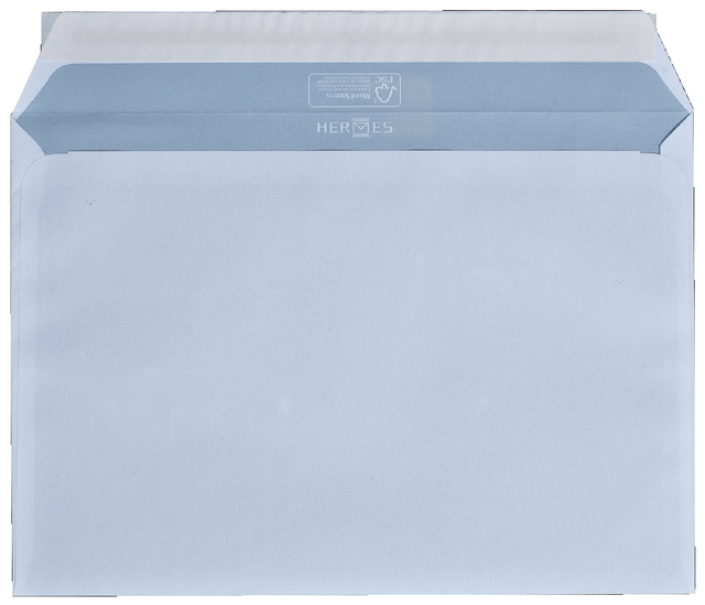Envelop Hermes bank EA5 156x220mm zelfklevend wit doos à 500 stuks