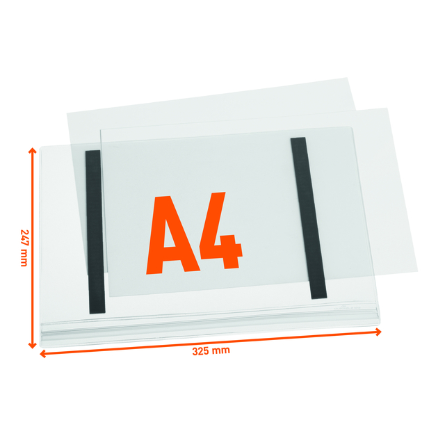 A4, papierhouder, kaarthouder, documentenstand, helder acryl