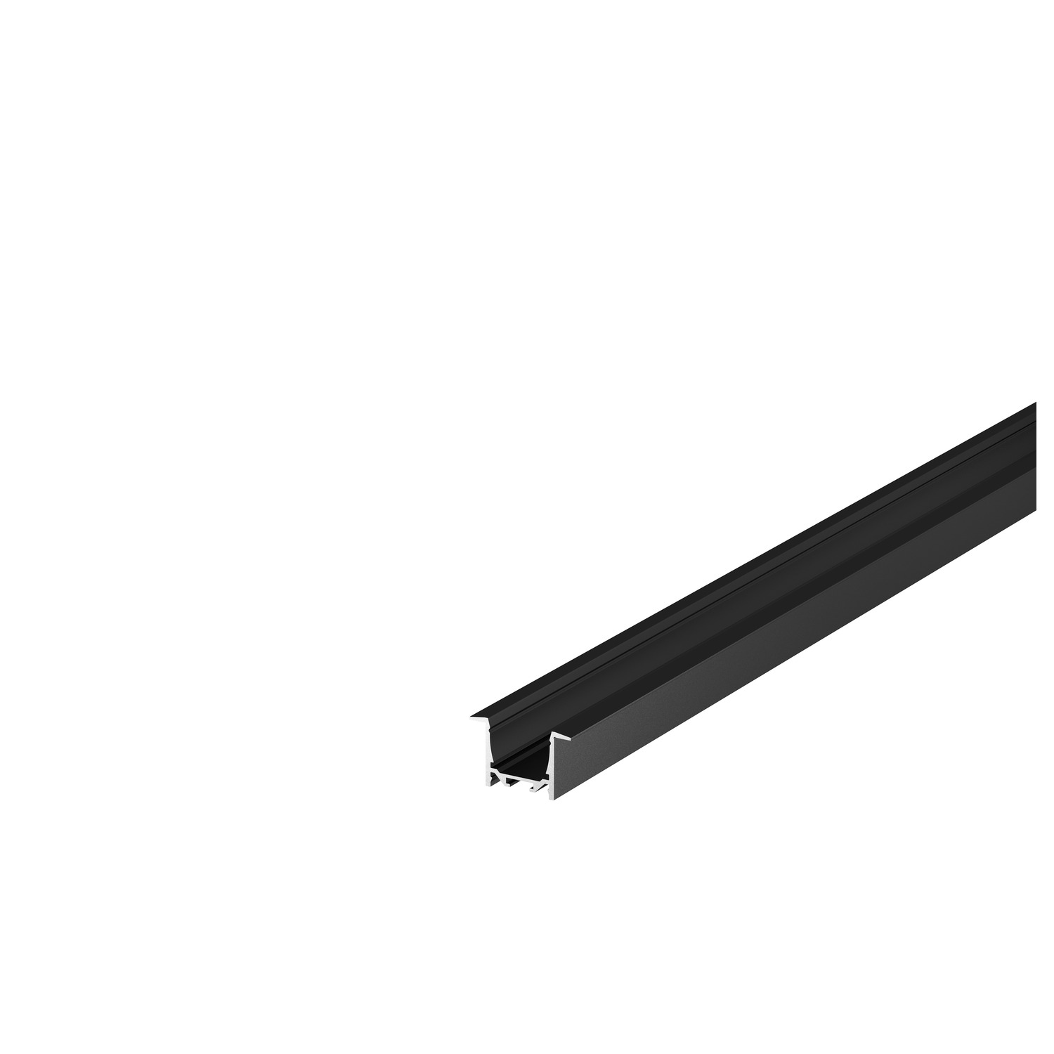 GRAZIA 20 LED Inbouw Profiel 1,5m zwart