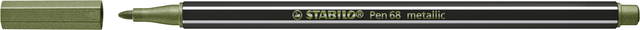 Viltstift STABILO Pen 68/843 metallic lichtgroen