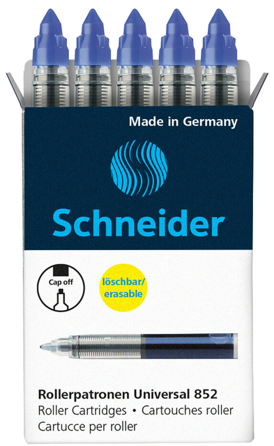 rollerpatronen, universeel, 852, droger/erasable, Schneider