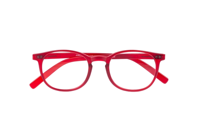 bril, brilglas, rood, kader, unisex
