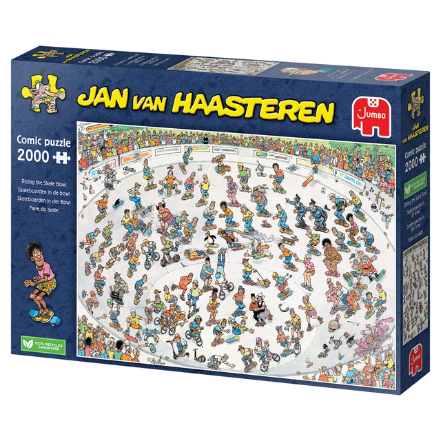 Puzzel Jan van Haasteren Skatebowl 2000 stukjes