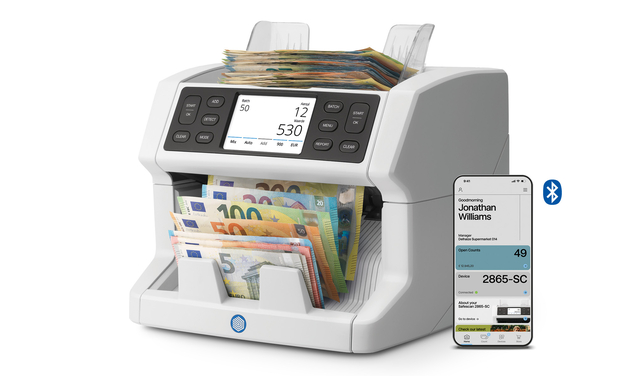 teller, geldlade, bankbiljetten, kassa, geldverwerking