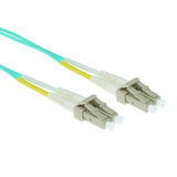 ACT 20 meter LSZH Multimode 50/125 OM3 glasvezel patchkabel duplex met LC connectoren