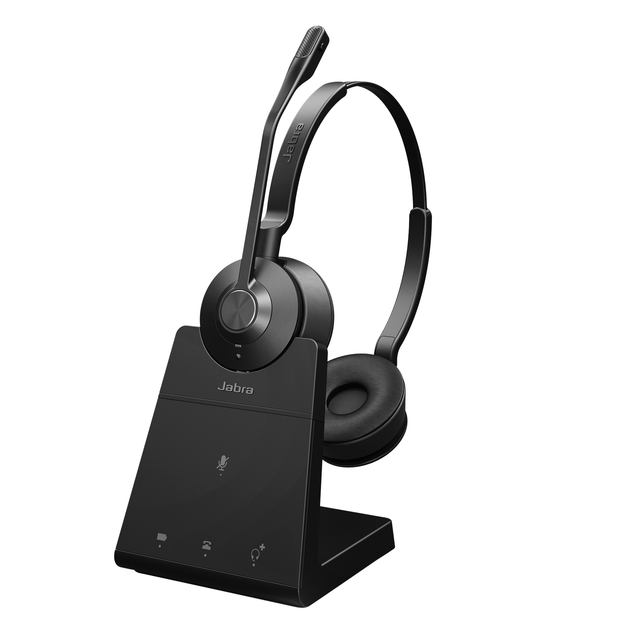 headphones, over-ear, black, wireless, charger-dock