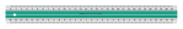 Liniaal Linex super S30 30cm transparant