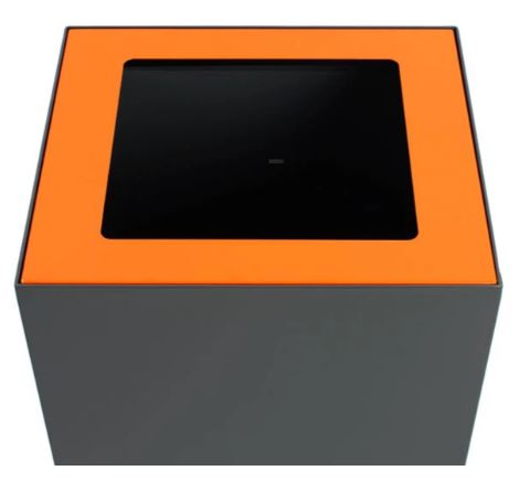 VepaBins VB206902 Oranje OpenTop voor Modulaire afvalbak 90l