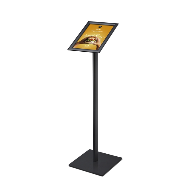 bestekstonder, kiosk, informatiescherm, statief, menuhouder