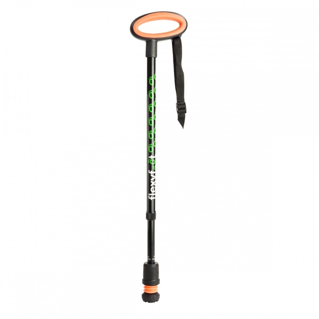 trekkingstaf, uitzetstaf, adjustable, opvouwbaar, gripring