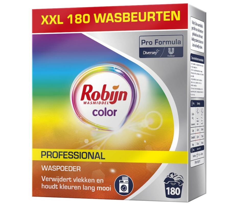 Robijn Pro Formula Waspoeder Color doos 8kg