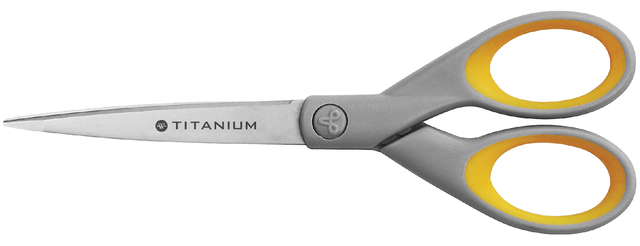Kantoorschaar Westcott 180mm met softgrip titanium | Q337036 Kantoorschaar Westcott 180mm met softgrip titanium | Q337036