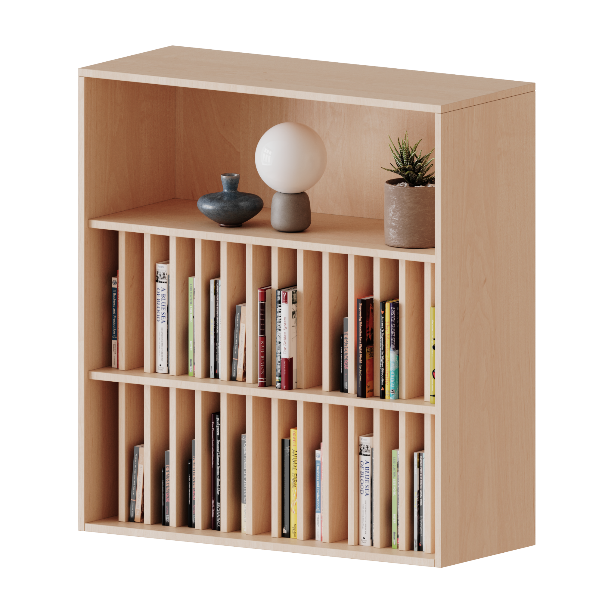 Aanbouwplank voor klasboeken, 3 ordnerhoogtes - Serie evo180