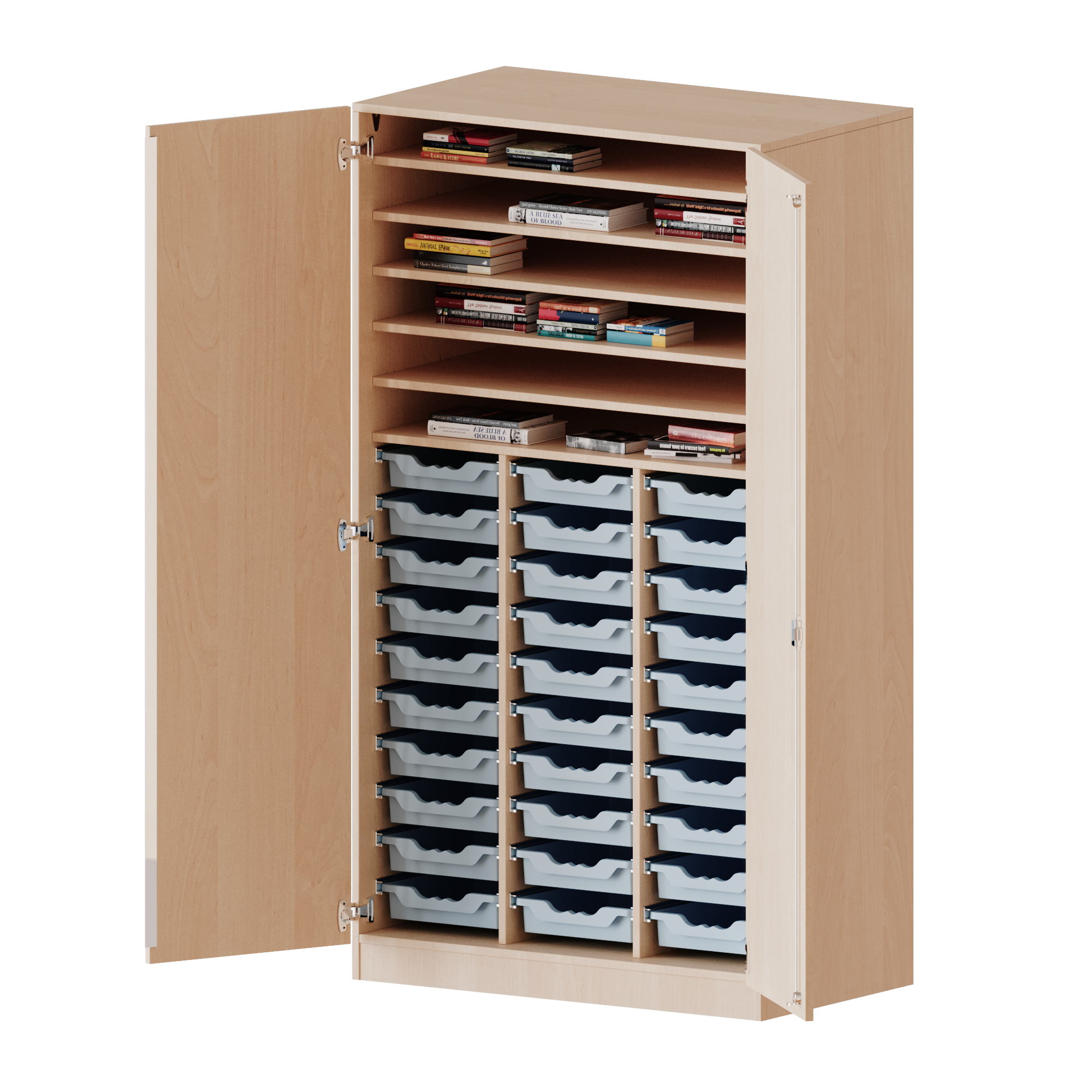 Knutselkast, 5 maphoogtes - Serie evo180