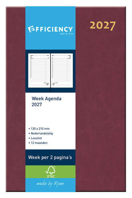 agenda, week agenda, 2027, verjaardagsplanner, notitieblok