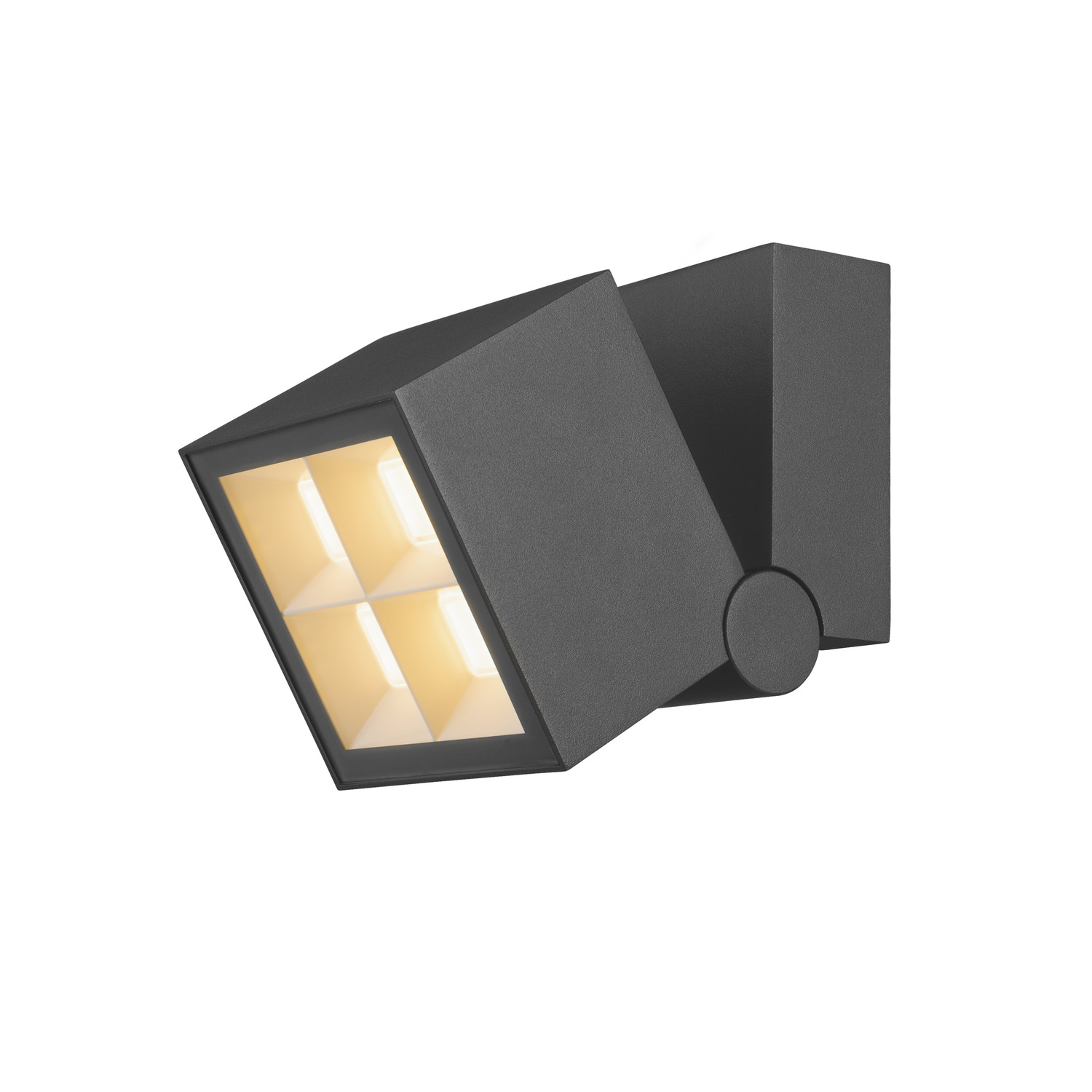 S-CUBE wand/plafond antrac. 1xLED 2700/3000K PHASE