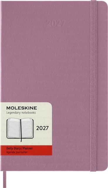 notebook, planner, A5, lavender, elastic-band