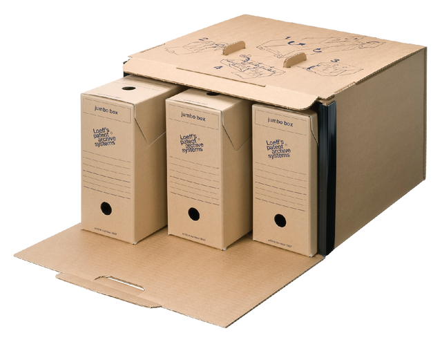 Gemeentearchiefdoos Loeff's Jumbo Box 3007 370x255x115mm