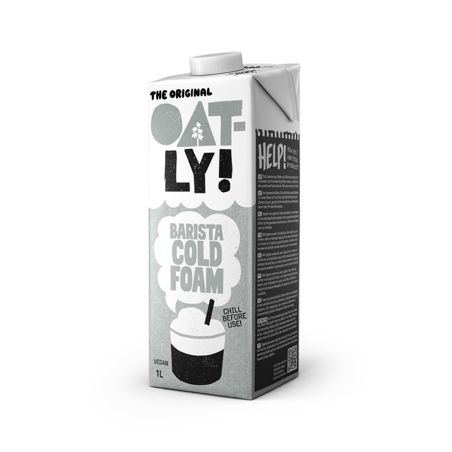 sojbared, barista, cold foam, vegan, 1L