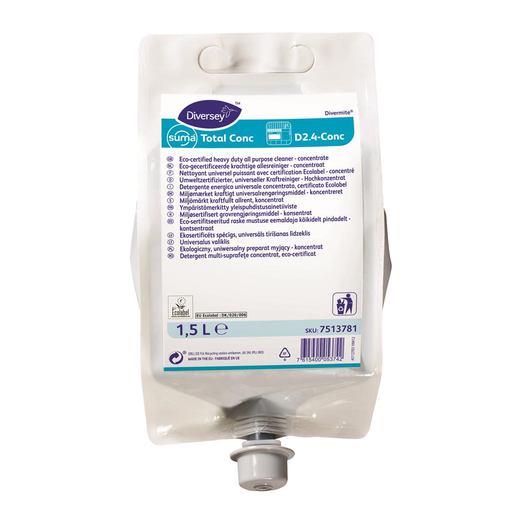 Diversey Suma Total D2.4 Allesreiniger navulling 15 liter