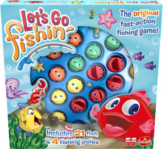 fishing game, lets go fishing, fish game, fishing poles, colorful fish