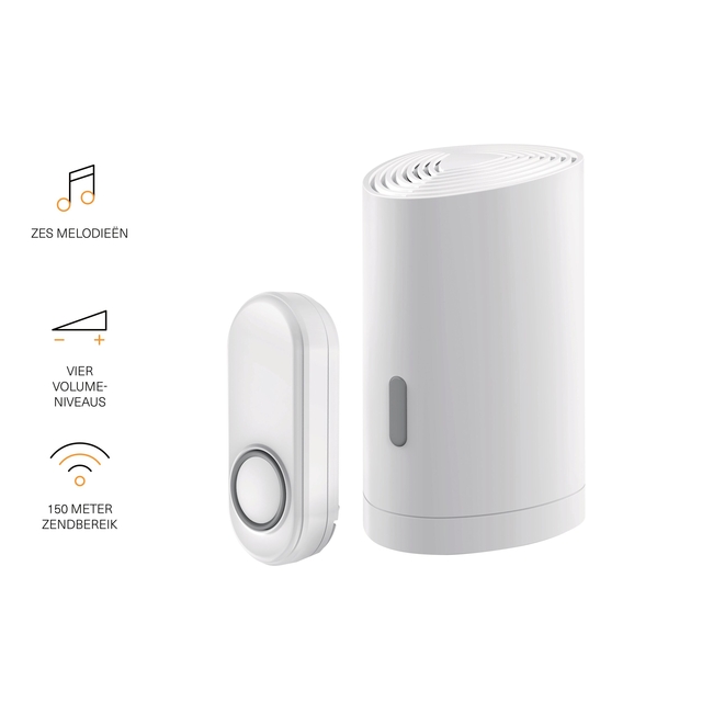 deurbel, sensor, 180, waterproof, ring