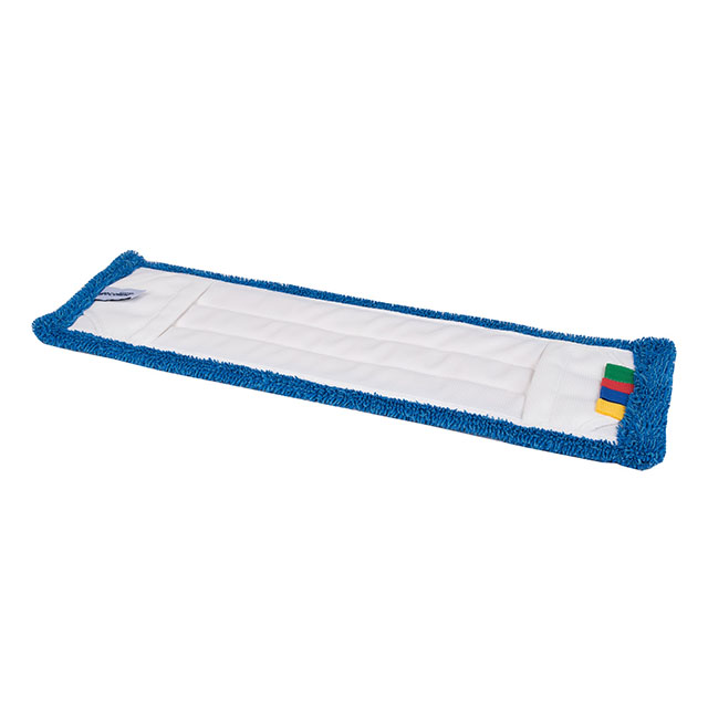 Wecoline Microvezel vlakmop pockets blauw 42cm 5st.