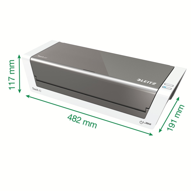 document scanner, A3 scanner, flatbed scanner, Leitz, dimensions 482x117x191 mm