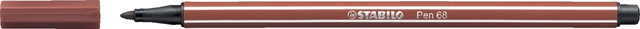 Viltstift STABILO Pen 68/38 medium roodkrijt