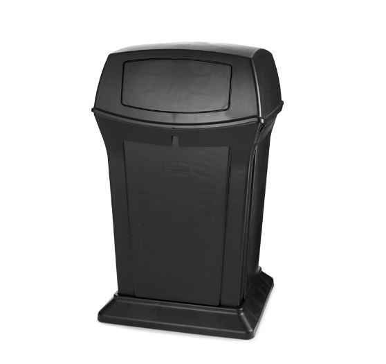 Ranger Afvalcontainer 170 ltr. zwart