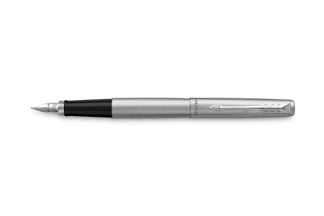 balpen, roller, metallisch, zilver, klemmechanisme