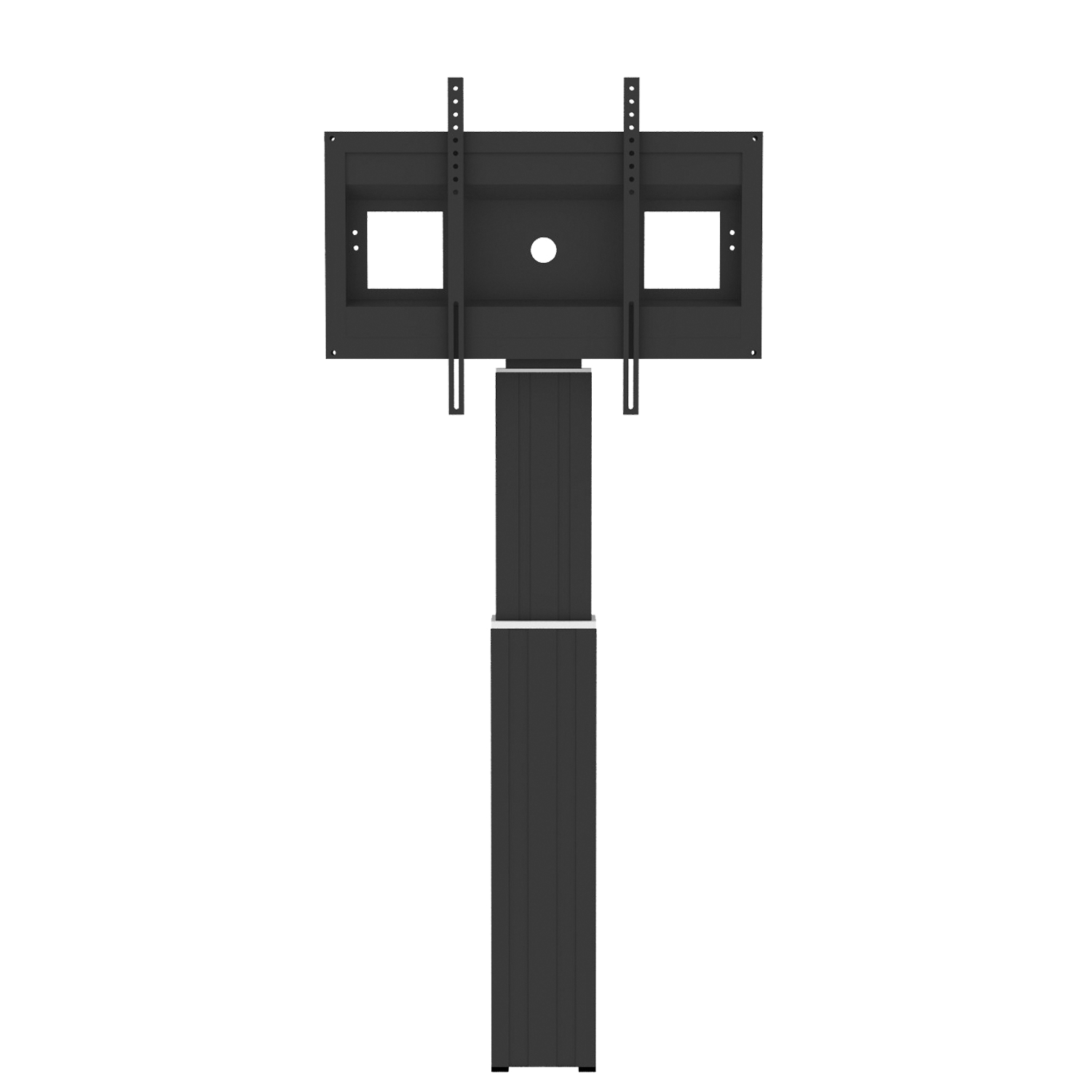 Elektrisch in hoogte verstelbare monitor muurbeugel, 50 cm slag