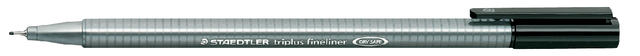 Fineliner Staedtler Triplus 334 zwart 0.3mm