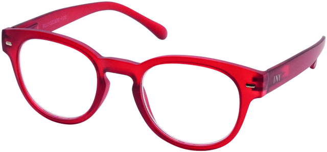 bril, kinderbril, rood, kunststof, plat band