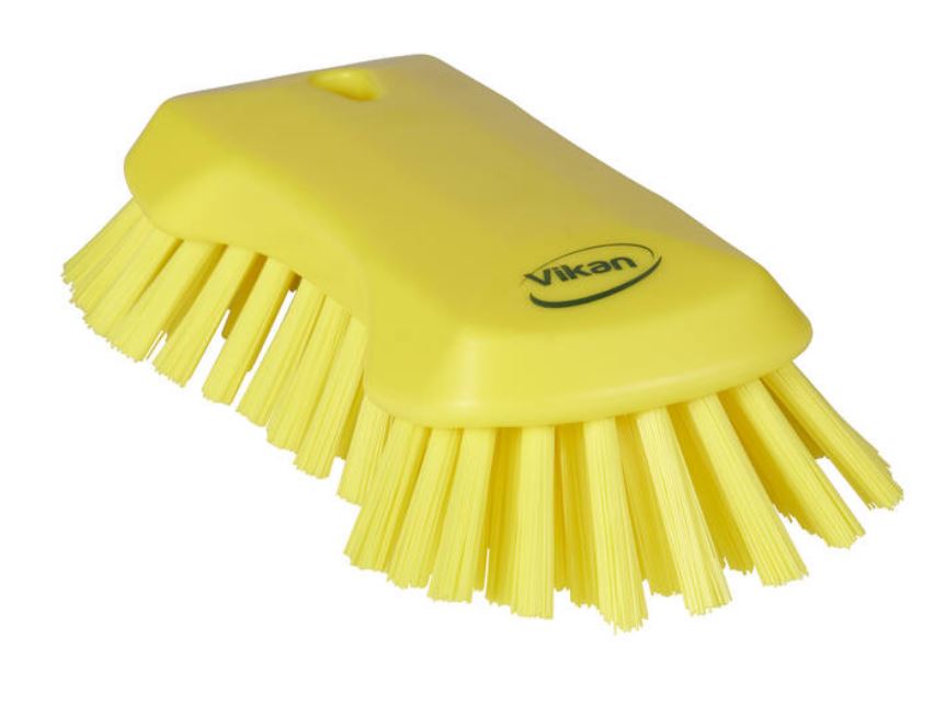 Vikan Werkborstel Zeer Harde Vezels Geel 23cm per stuk