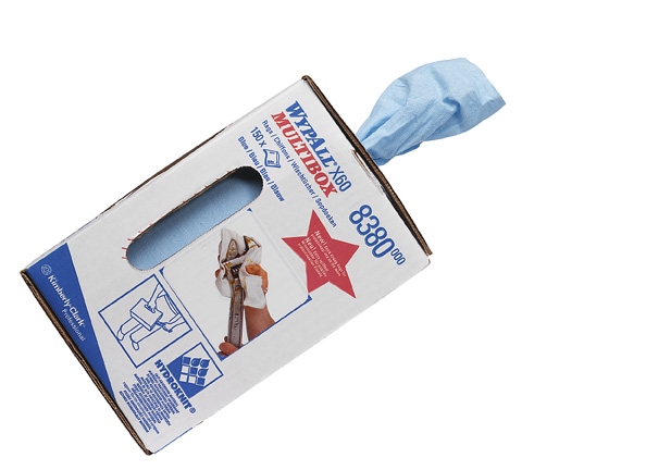 Kimberly Clark WypAll X60 combirol Blauw 1x150st