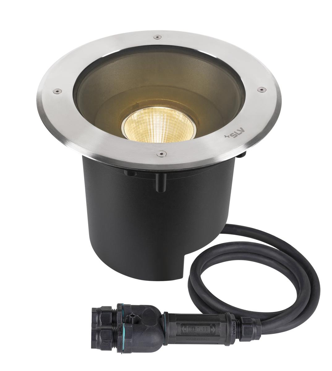 inbouwspot, spotlamp, LED, kunststof, kabel
