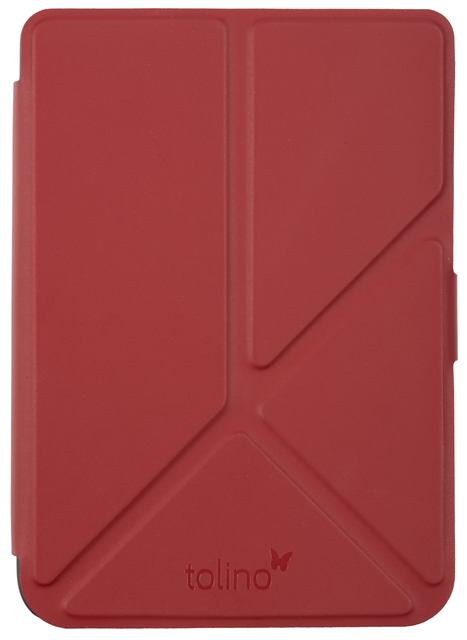 hoesje, flip case, rood, omap, tablet
