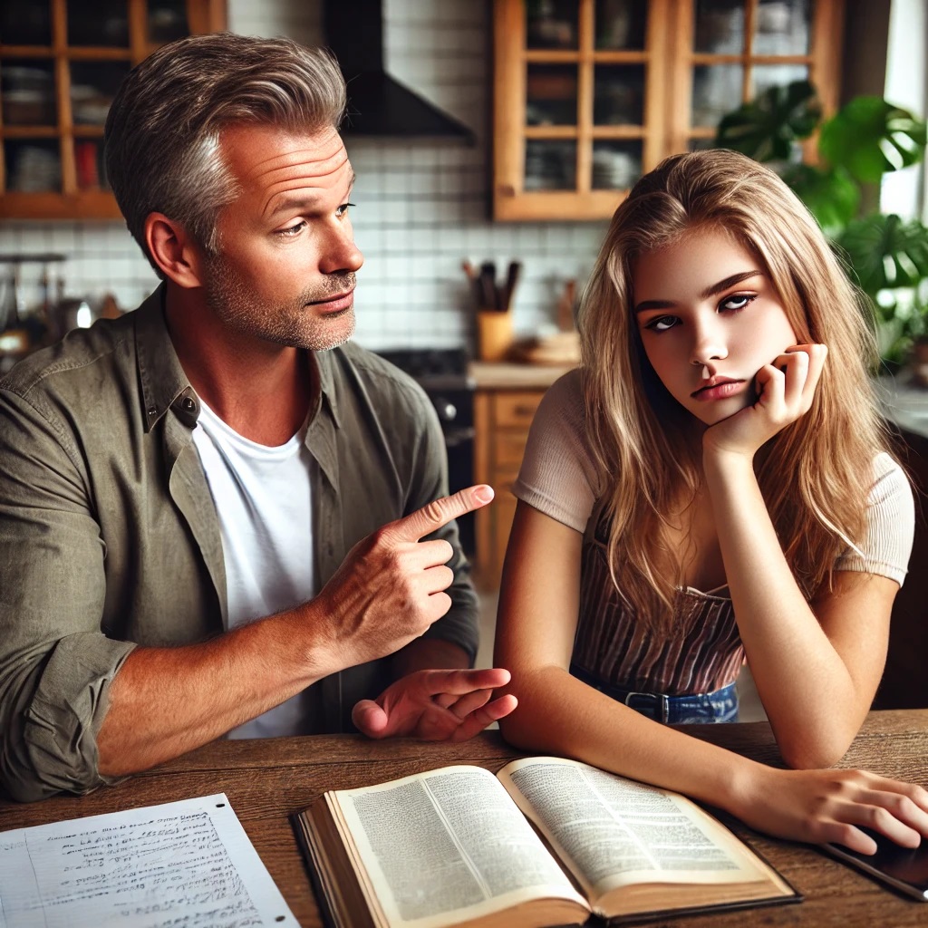 "Liefje, het is 'groter dan', niet 'groter als'!" "Liefje, het is 'groter dan', niet 'groter als'!"