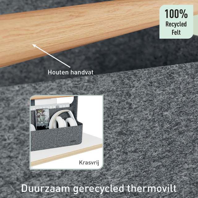 thermovilt, recycled, felt, opbergmand, wasbaar